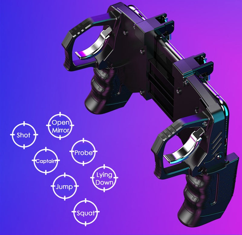 K21 Gun God eating chicken artifact handle