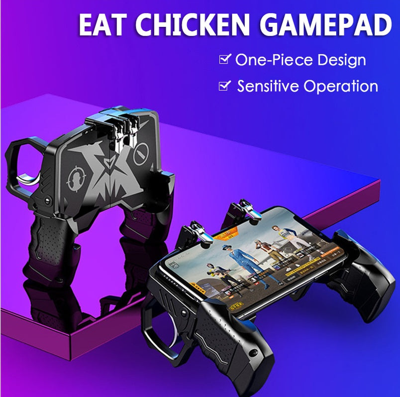 K21 Gun God eating chicken artifact handle